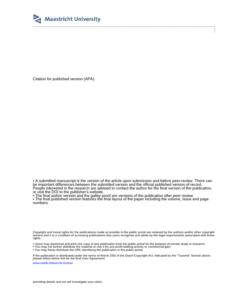 2015 Valentijn Two Types of Memory Training in CH | PDF | Memory | Anxiety