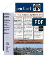 January 2012 Issue of Open Court