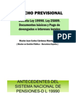 PPT - Derecho Previsional Intereses Legales