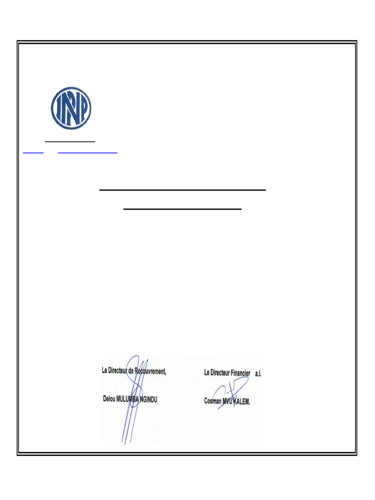 Certificat d'immatriculation INPP | PDF | Affaires