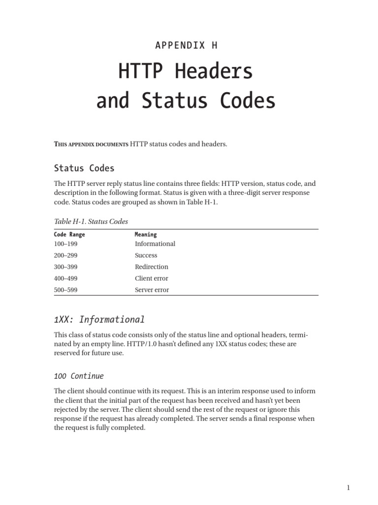 apache HTTP Headers and codes | PDF | Proxy Server | Uniform Resource ...