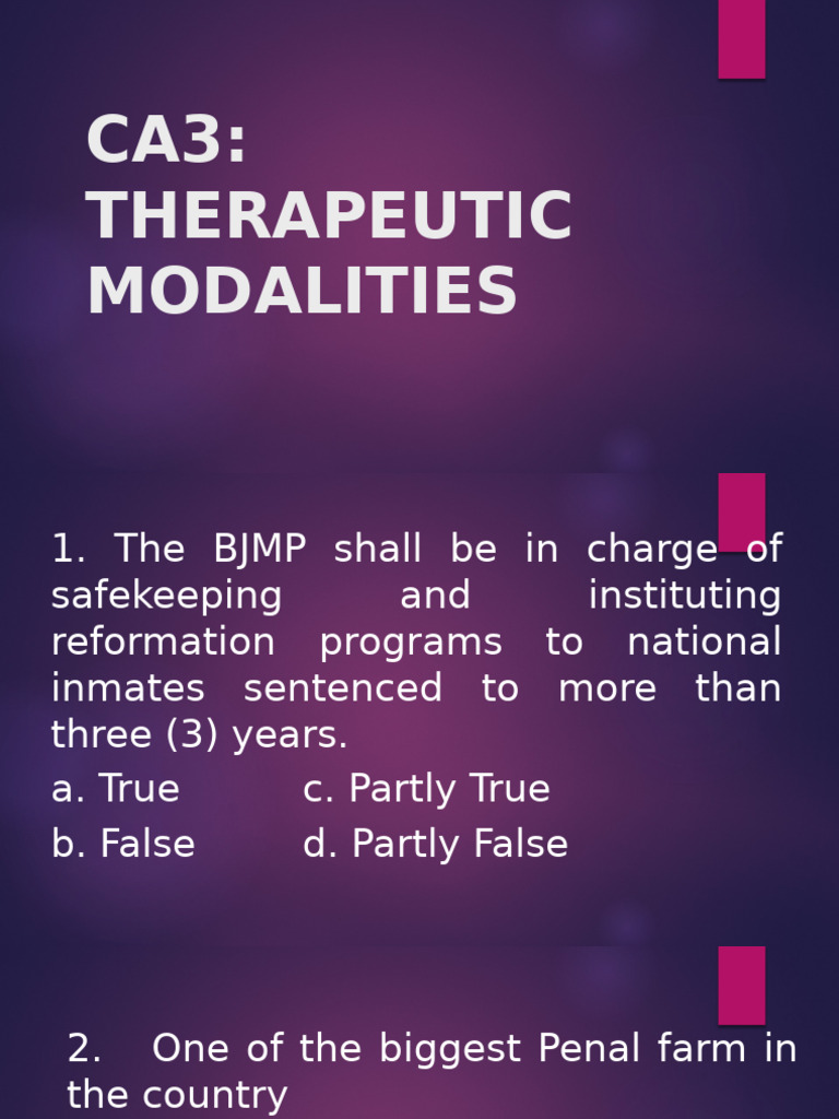 Therapeutic Community in Prisons | PDF | Prison | Rehabilitation (Penology)