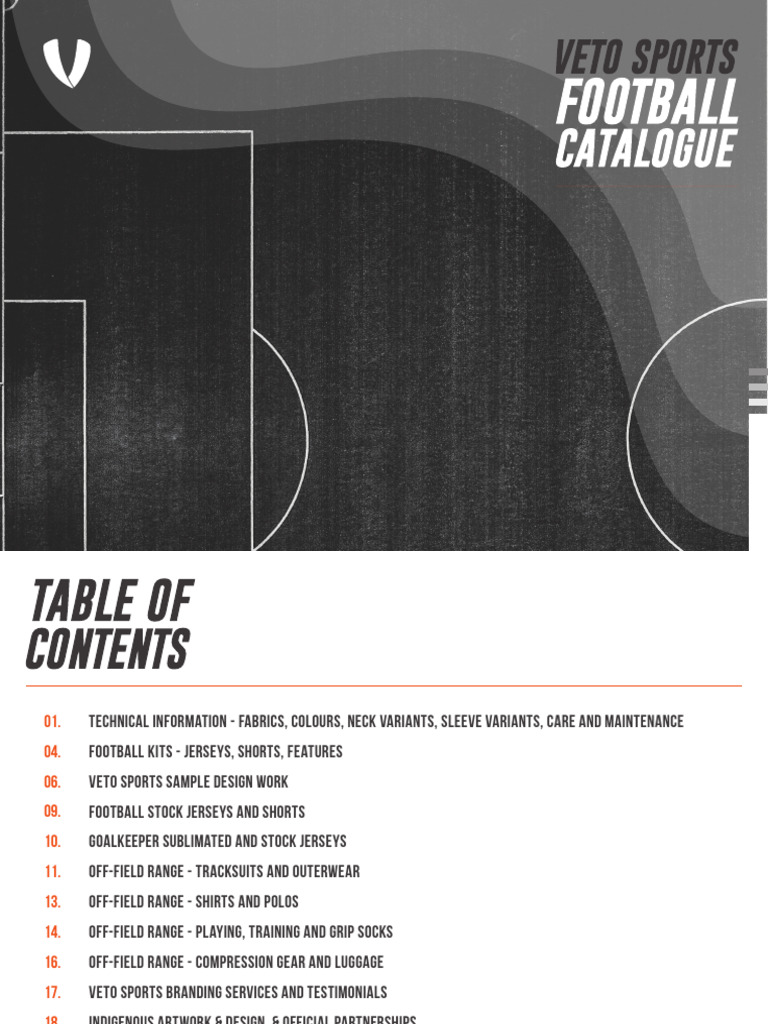Veto Sports Football Kit Overview | PDF | Sock | T Shirt