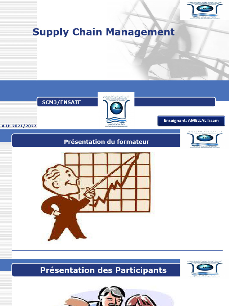 Formation en Supply Chain Management | PDF | Logistique | Gestion de la ...