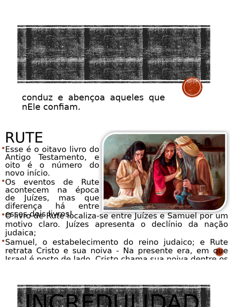 Estudo do Livro de Rute: Fé e Decisões | PDF | Livro de Ruth | Fé