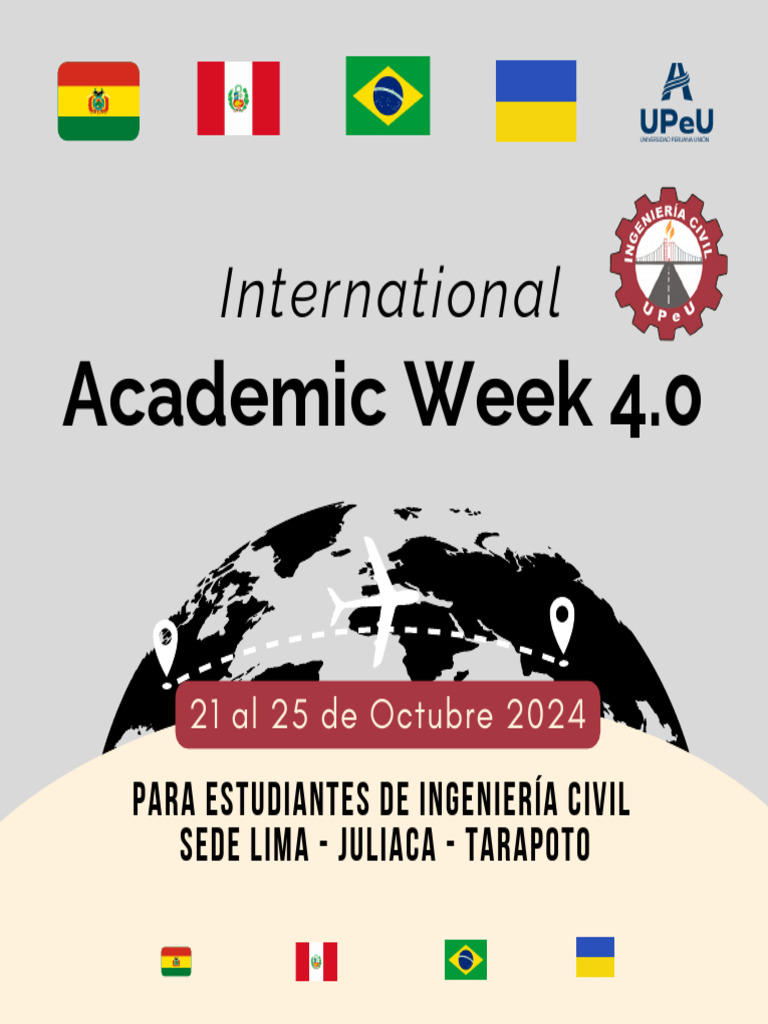 International Academic Week 4.0 A | PDF | Ingeniería | Ciencias fisicas
