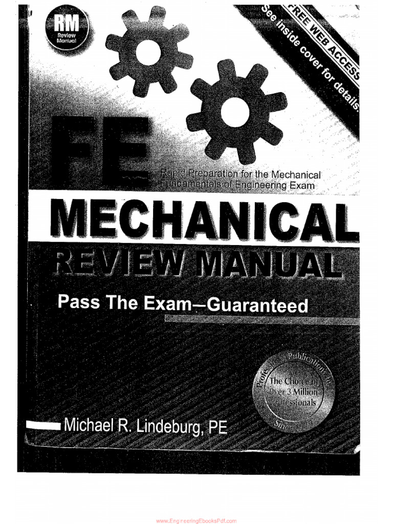 Fe Exam Sections