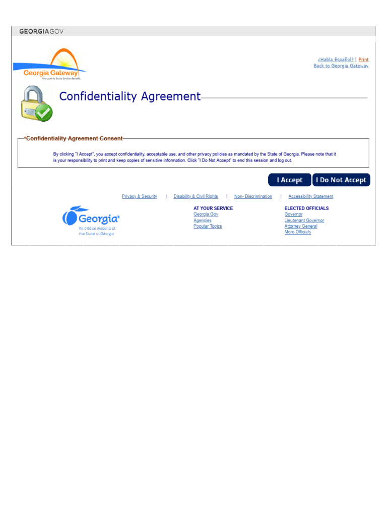 Georgia Gateway Manage My Account Or Login Co Pdf