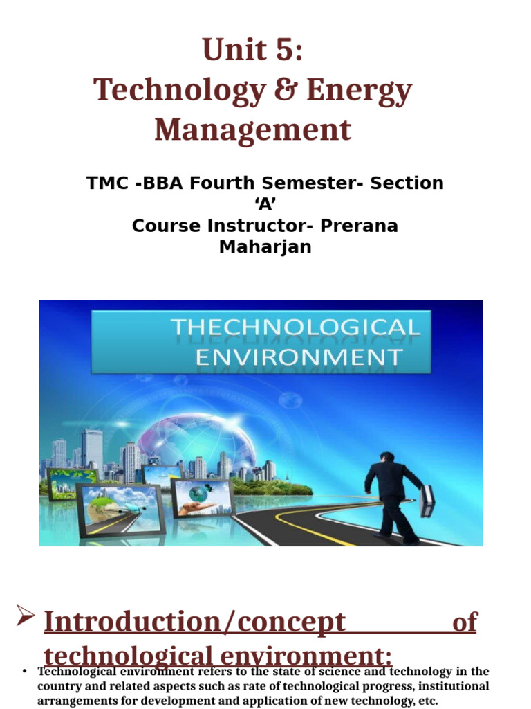 Business Environment BBA - Unit 5 | PDF | Energy Development ...