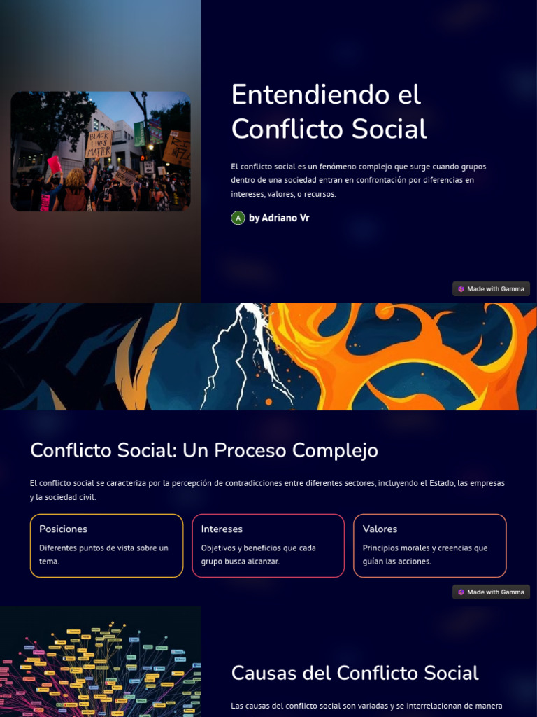 Conflictos Sociales en Perú: Causas y Soluciones | PDF | Conflicto ...