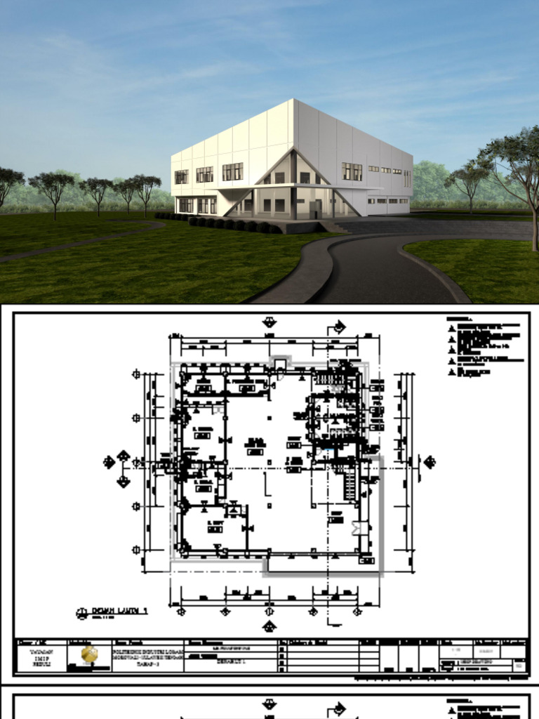 Rencana Re-layout Gedung Inovasi | PDF