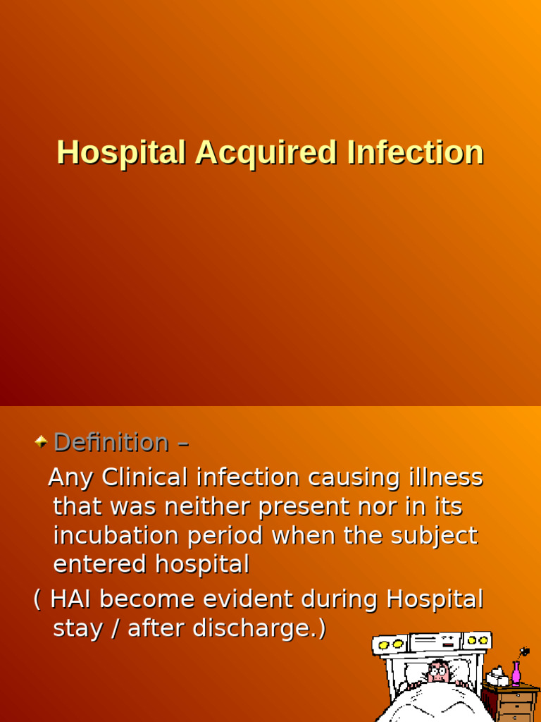Hospital Acquired Infection | PDF | Infection | Hospital Acquired Infection