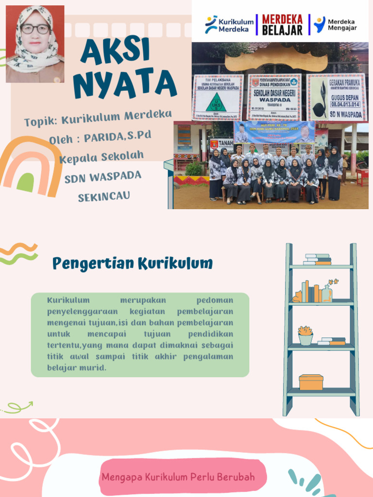 Aksi Nyata Parida S, PD - Compressed | PDF | Seni