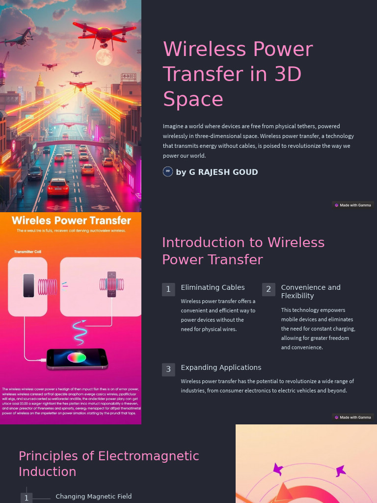 3D Wireless Power Transfer Innovations | PDF | Wireless | Inductance