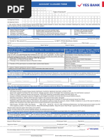 Yes Bank Channel Request Form | PDF | Debit Card | Online Banking