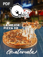 Menú de Pizzería Castor Guatemala | PDF | Pizza | pesto