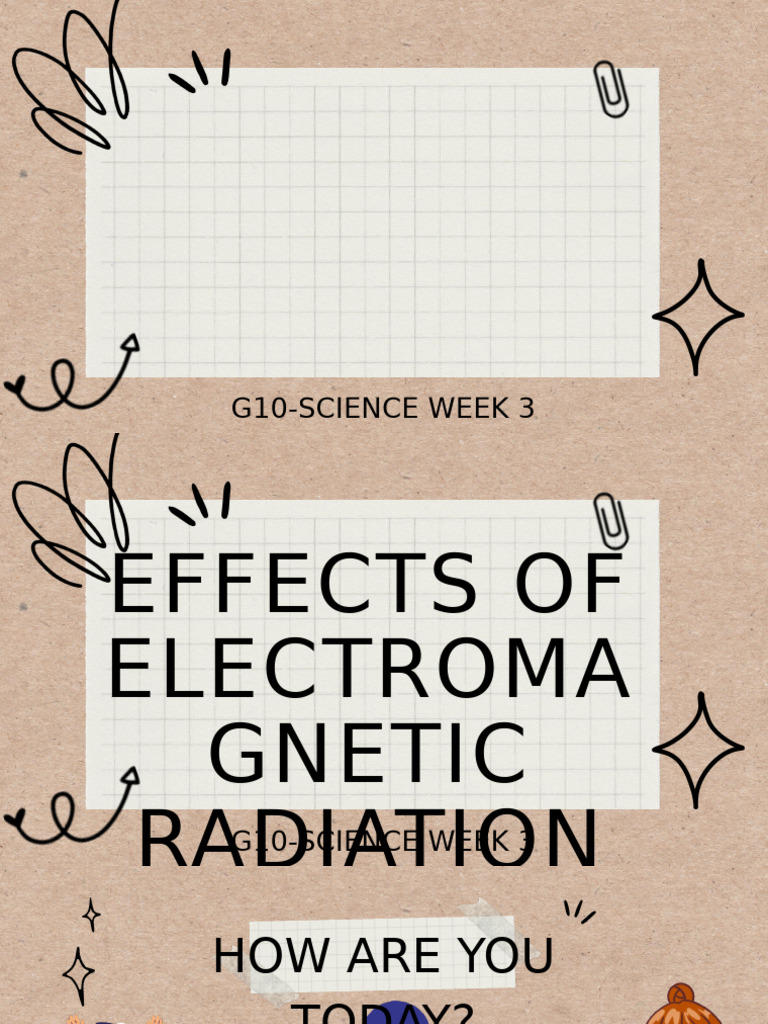 Effects of Electromagnetic Radiation | PDF | Ultraviolet | Radiation