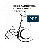 Análisis de Alimentos. Fundamentos Y Técnicas