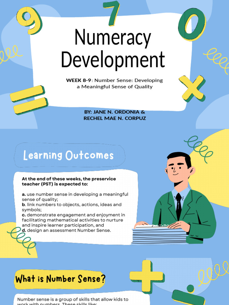Week 8 9 Numerary Development | PDF | Computers