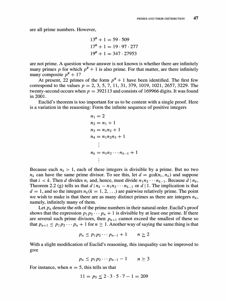 Prime Numbers and Their Properties | PDF | Prime Number | Numbers