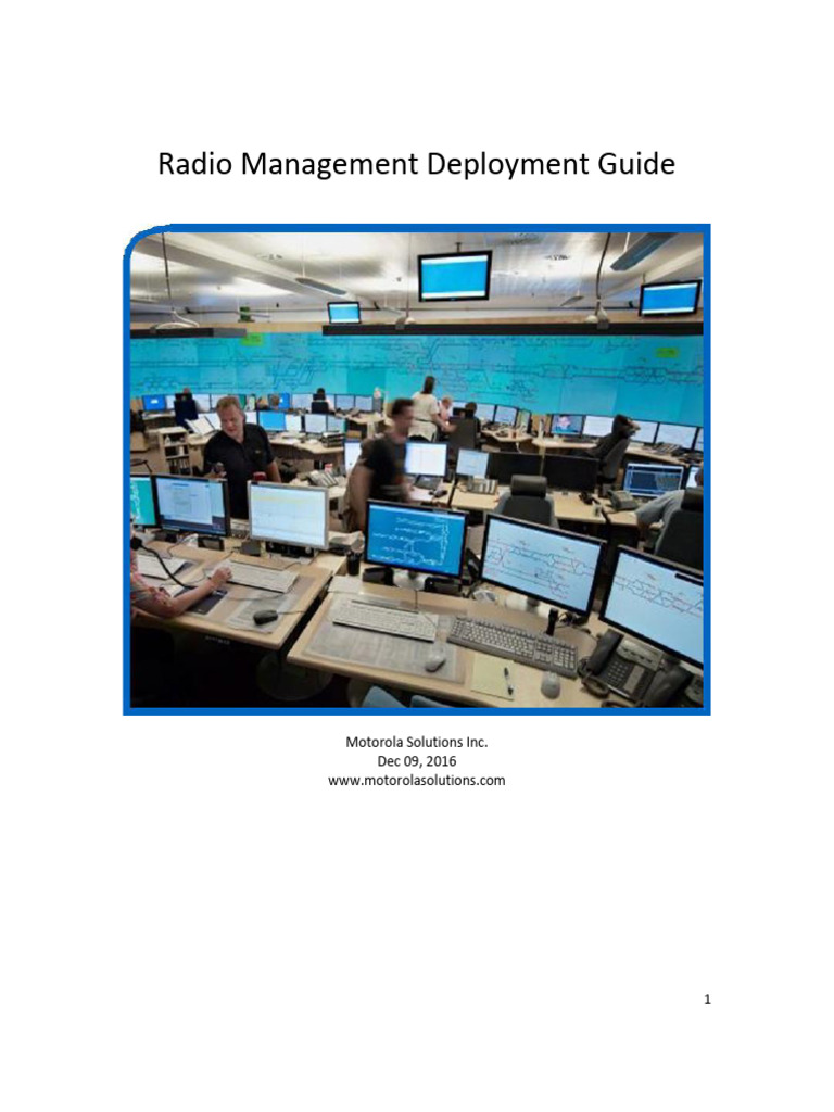 LEX Radio Management Deployment Guide | PDF | Server (Computing ...