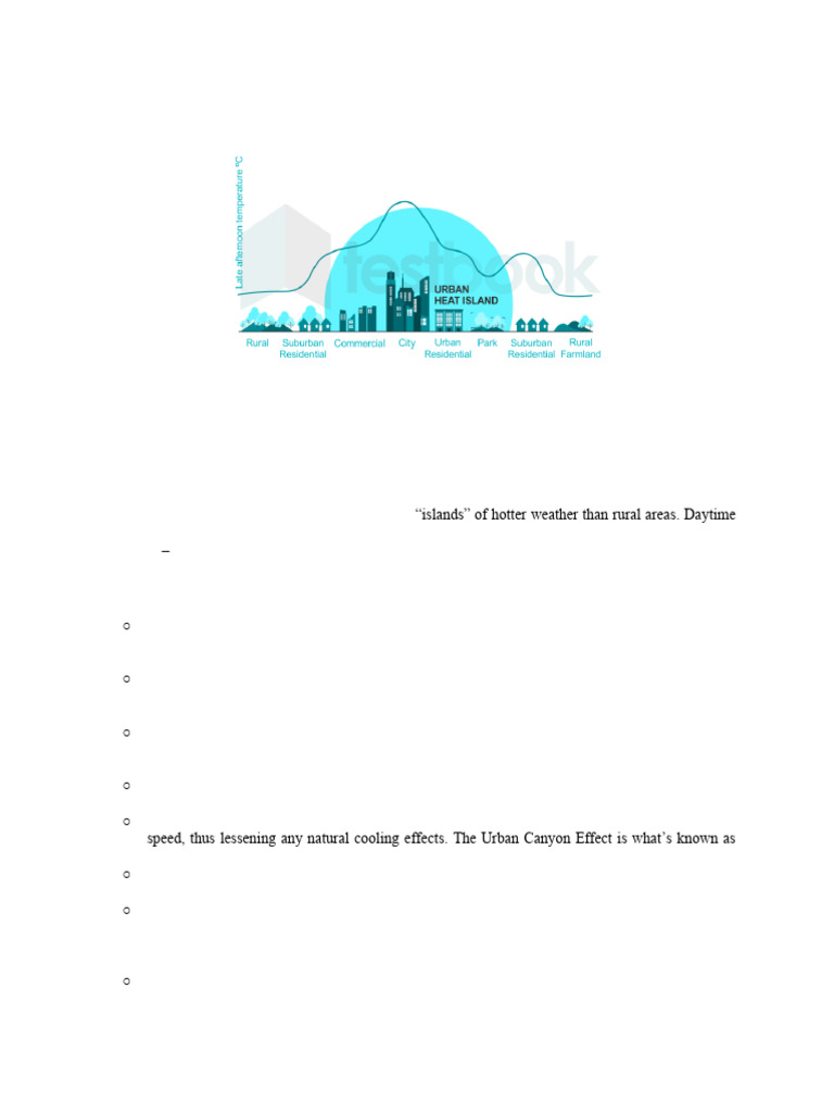 04 Urban Heat Island and Its Effect PDF Atmosphere Of Earth Physical Geography