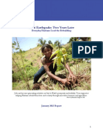 Stewardship Report Haiti EQ Two Year 2012