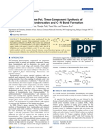 Copper-Catalyzed, One-Pot, Three-Component Synthesis of Benzimidazoles by Condensation and C-N Bond Formation - Journal of Organic Chemistry, 2 Dec 2011, 76 (23), 9577-9583 - DOI 10.1021/jo2019416