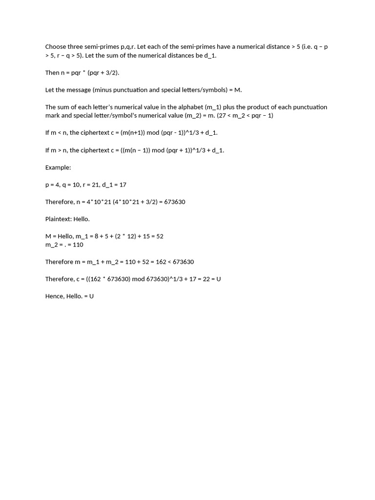 Semiprime Cryptography Test | PDF | Teaching Methods & Materials ...