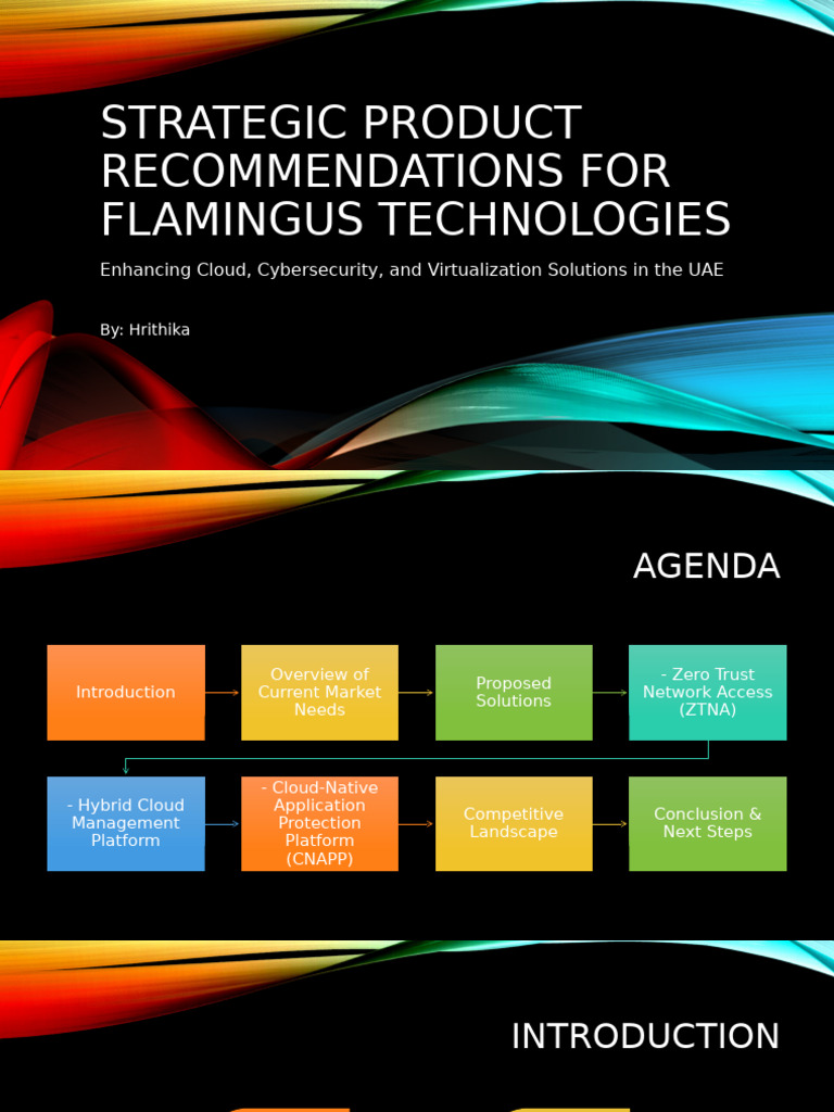 Strategic Product Recommendations For Flamingus Technologies Pdf