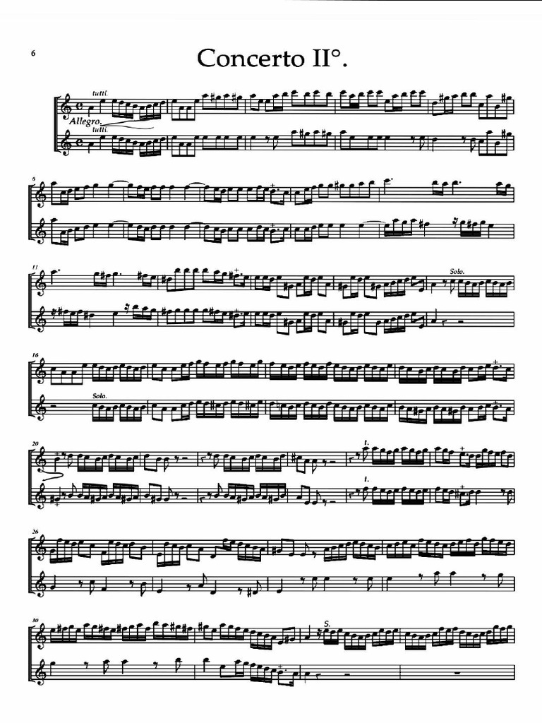 Concerto Quartet | PDF
