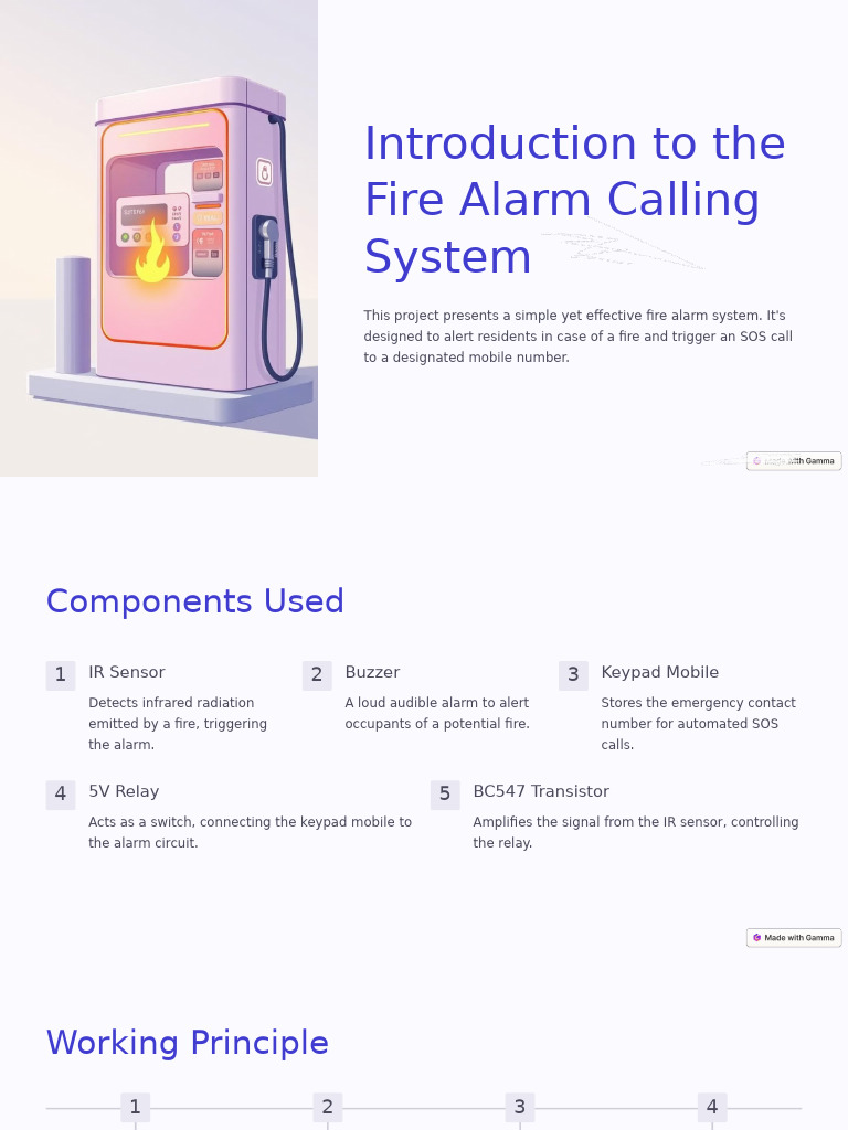 Introduction to the Fire Alarm Calling System PDF Relay Amplifier