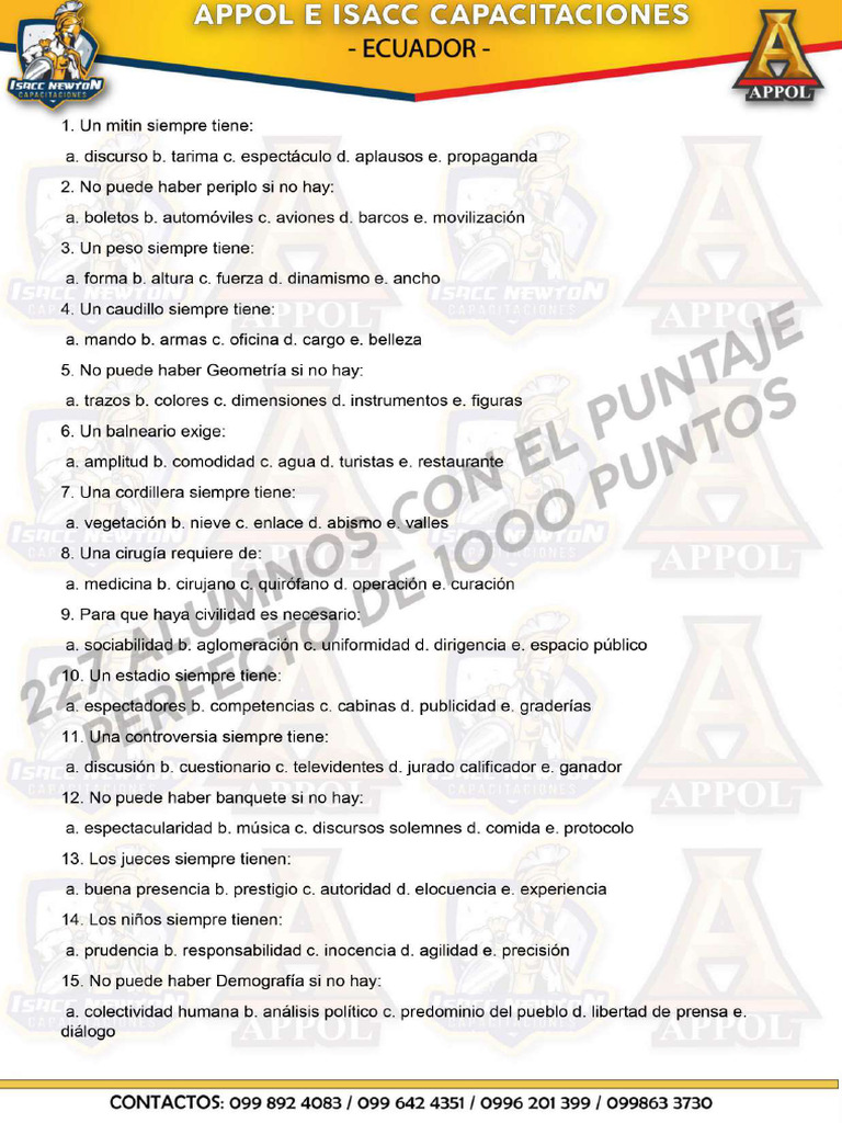 Temarios | PDF