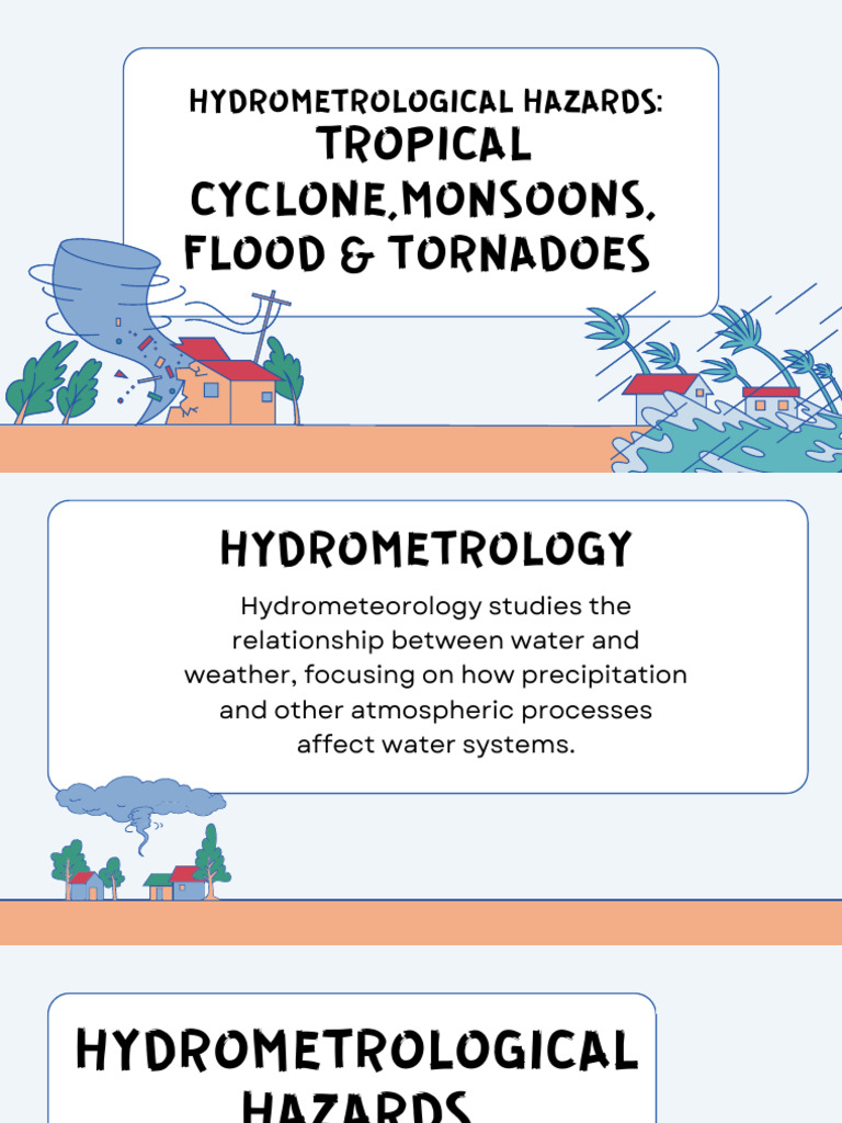 Understanding Hydrometeorological Hazards | PDF | Flood | Tropical Cyclones