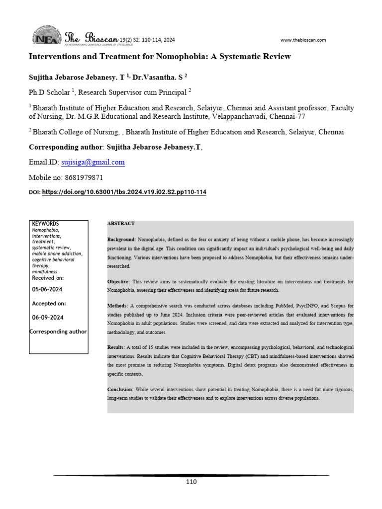 Scopus database journal pdf cognitive behavioral therapy mindfulness