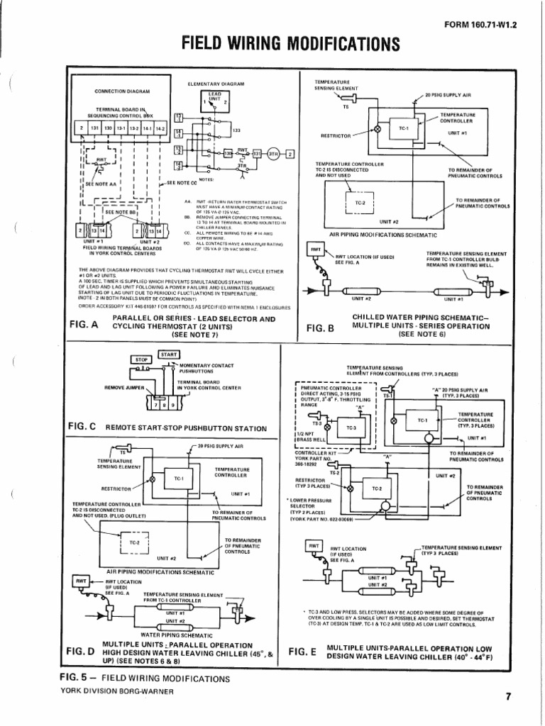 York Wiring Diagram PDF