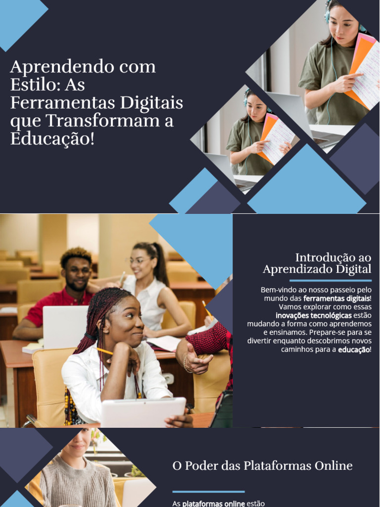 Slidesgo Aprendendo Com Estilo As Ferramentas Digitais Que Transformam ...