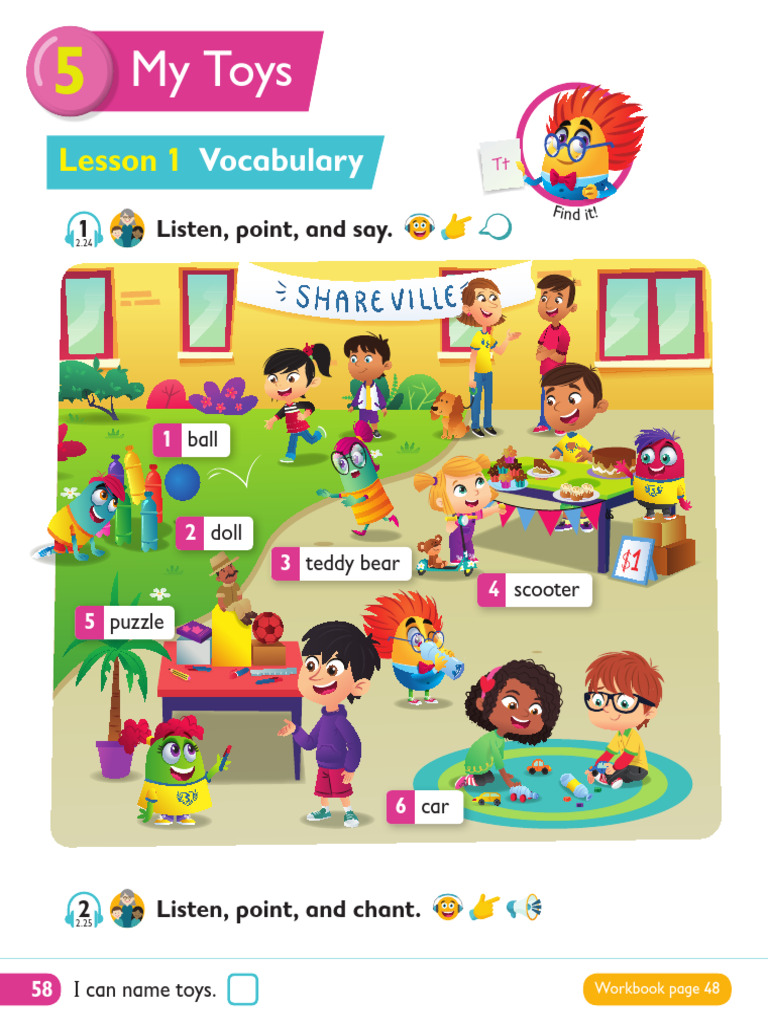 Unit 5: Toys and Activities | PDF