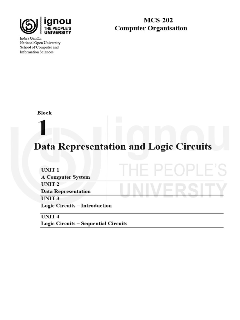 Computer Organization Course Overview | PDF | Central Processing Unit ...