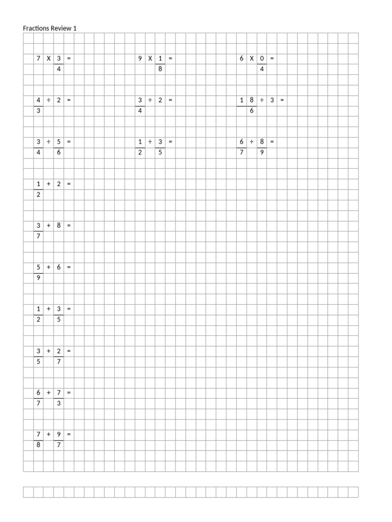 fractions-review-1-pdf-teaching-methods-materials