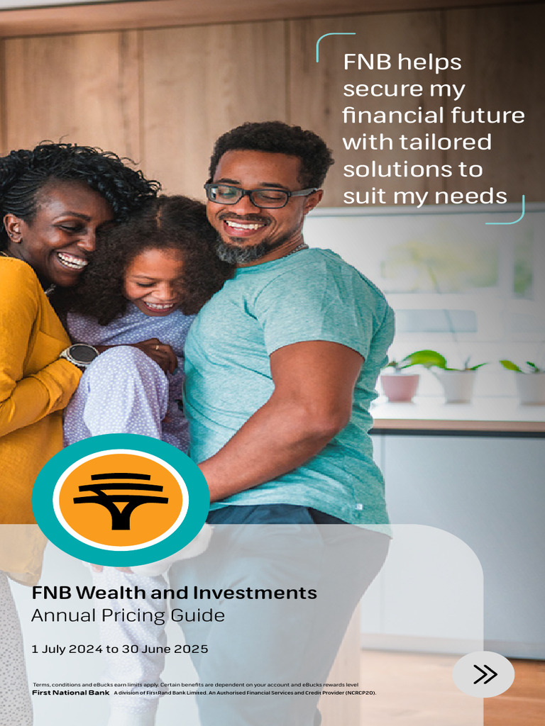 FNB Wealth and Investments Pricing Guide | PDF | Value Added Tax ...