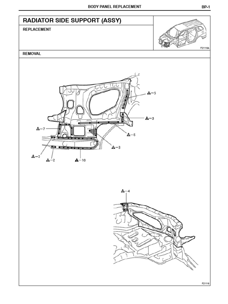 Body Panel Replacement Guide | PDF | Door | Polyurethane