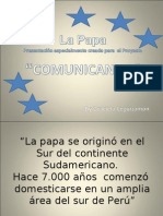 Historia de La Papa