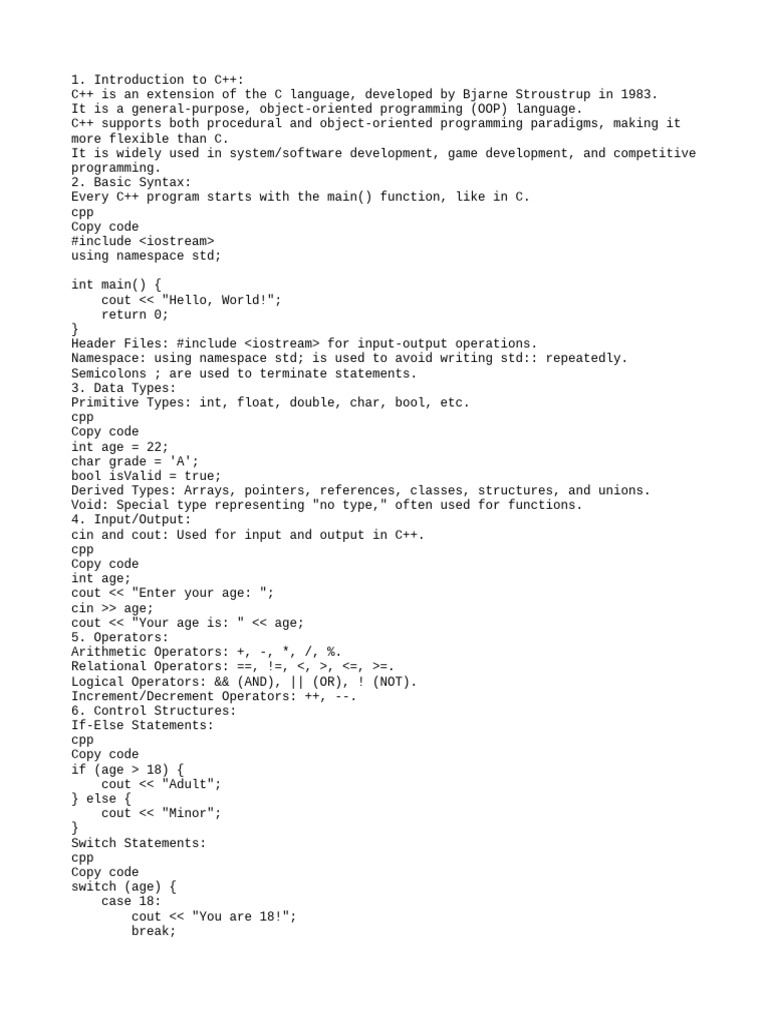 Introduction To C Pdf C Information Technology