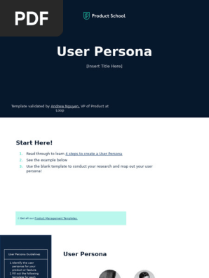 PM TEMPLATE_ USER PERSONA