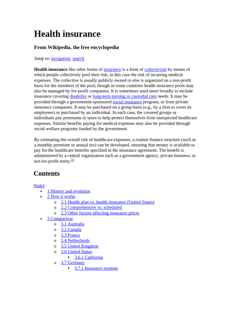 Understanding Health Insurance Basics | PDF | Insurance | Medicaid