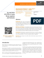 Detection of Borna Virus Disease by Real-Time RT-PCR in Costa Rican Equines and Humans