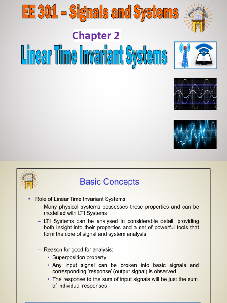 Chapter - 2 - Linear Time Invariant Systems | PDF | Applied Mathematics ...