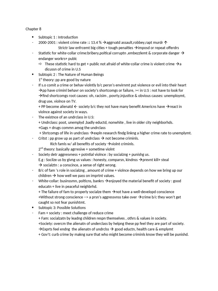 Addressing Crime Through Socialization | PDF | Crimes | Crime & Violence