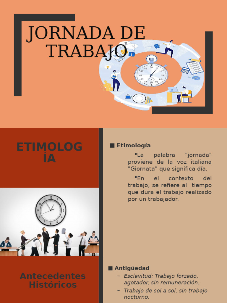 Evolución de la Jornada Laboral | PDF | Tiempo de trabajo | Salario
